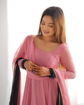 Women’s Anarkali Kurta Set with Dupatta | Elegant Flared Ethnic Wear Suit Set for Festive, Wedding & Party Occasions