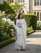 “Heritage Ivory Embroidered Suit” (traditional feel)