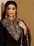 ANVERI Women’s Embroidered Kurta Pant Set with Dupatta | Elegant Ethnic Wear